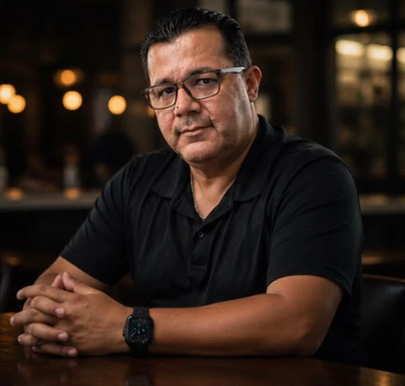 Portrait of Omar, founder of Omar's Handy Work